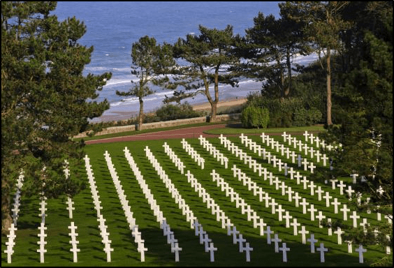 Normandy cemetery