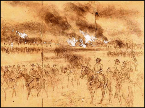 burning of Valley