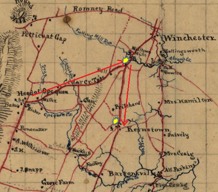 1st Battle of Cedar creek a